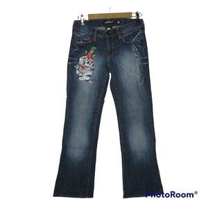 Ed Hardy "TATTOO" jeans by Christian Audigier